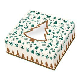 WEIHNACHTSBAUM BOX FÜR ROSCON DE REYES  - 28 X 7,5 CM