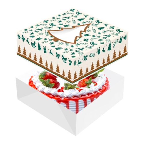 WEIHNACHTSBAUM BOX FÜR ROSCON DE REYES  - 28 X 7,5 CM