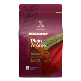 "CACAO BARRY" KAKAOPULVER (100 %)  - "PLEIN AROME"1 KG