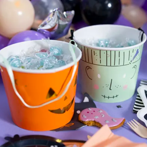 PARTYDECO EIMER SATZ - HALLOWEEN