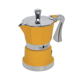 TOP MOKA KAFFEEMASCHINE "SUPER TOP" - GELB (1 TASSE)