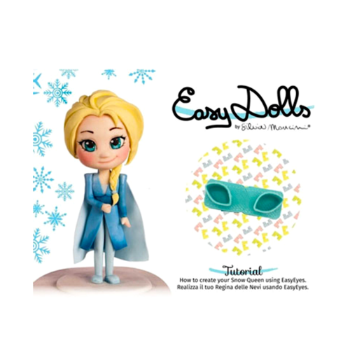 TUTORIAL-SET FR FIGUREN " BY SILVIA MANCINI" - SCHNEEKNIGIN ELSA