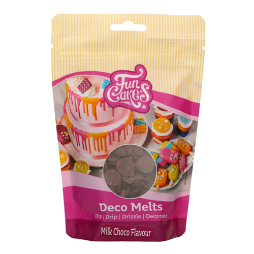 FUNCAKES MILCHSHOKOLADEN DECO MELTS 250 G