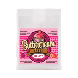 KELMY BACKMISCHUNG FÜR "BUTTERCREME" - ERDBEERGESCHMACK 300 G