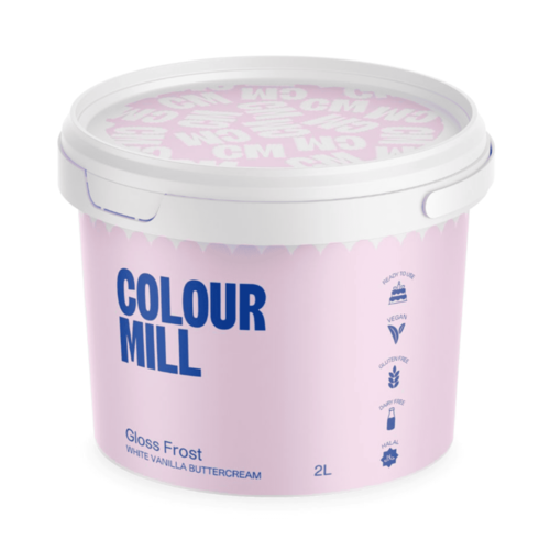 COLOUR MILL BUTTERCREME - GLNZEND WEISS 2 L