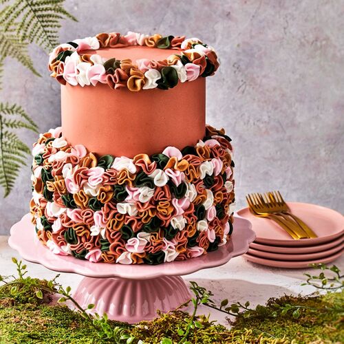 FUNCAKES FONDANT - GLÄNZEND ROSA 250 G