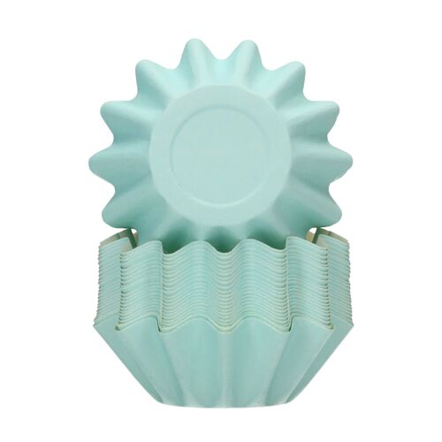 FUNCAKES  "BLOOM" CUPCAKES EINWEGFORMEN - PASTELL BLAU