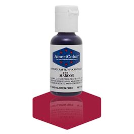 AMERICOLOR GEL-FARBE - MAROON  21 G