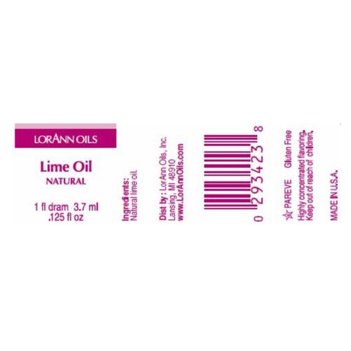 LORANN OIL FLAVOR - LIMETTE (3,7 ML)