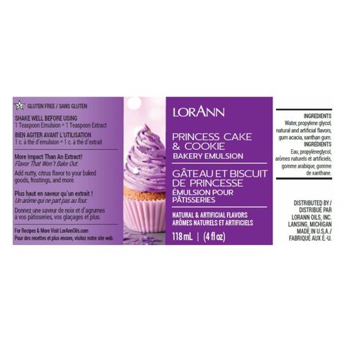 LORANN BÄCKEREI EMULSION - PRINZESSIN / PRINCESS (118 ML)