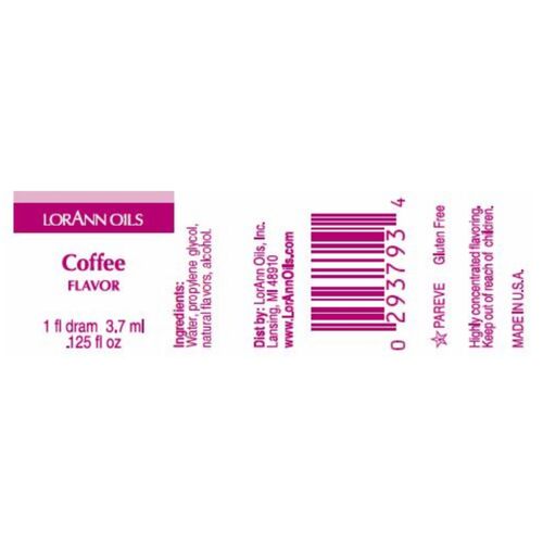 LORANN CONCENTRATED FLAVOR - KAFFEE (3,7 ML)