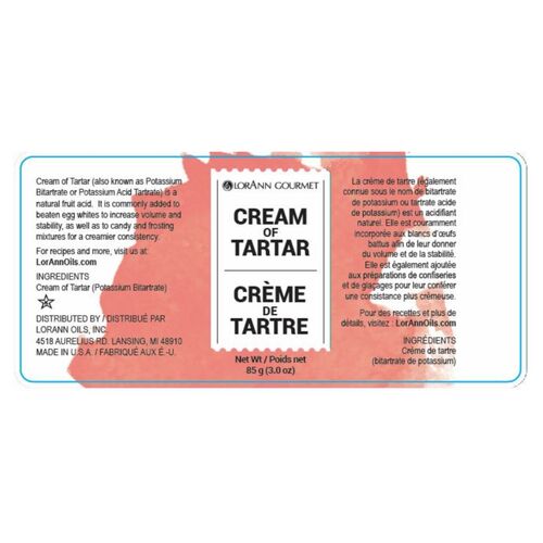 LORANN'S CREAM OF TARTAR - 473 ML