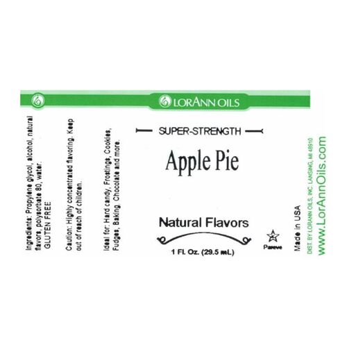 LORANN ‘SUPER-STRENGTH’ FLAVOUR - APFELKUCHEN 29,5 ML