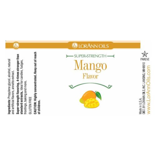 LORANN ‘SUPER-STRENGTH’ FLAVOUR - MANGO 29,5 ML