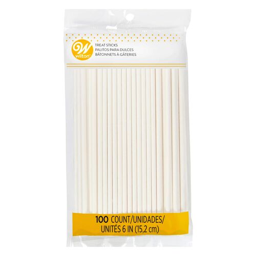 100 WILTON LOLLIPOP-STICKS - 15 CM