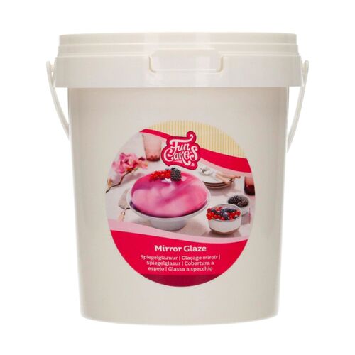 FUNCAKES SPIEGELEFFEKT-GLASUR - 900 G