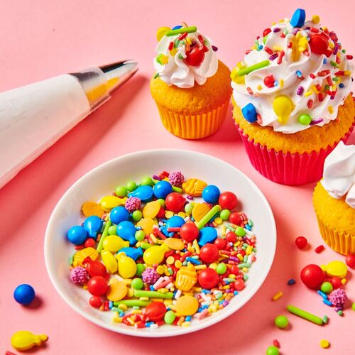 FUNCAKES 3D SPRINKLES - BIRTHDAY BASH (70 G)