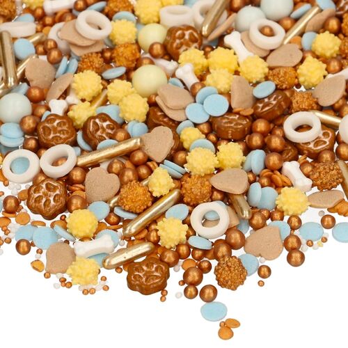 FUNCAKES 3D SPRINKLES -  PUPPY LOVE (70 G)