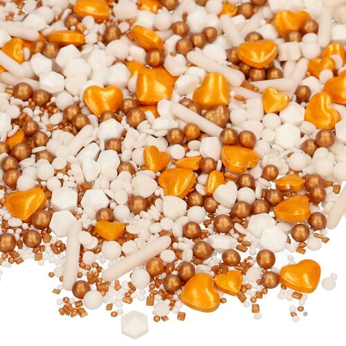 FUNCAKES 3D SPRINKLES - WEDDING BELLS (70 G)