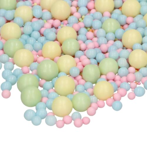 FUNCAKE WEICHE ZUCKER-PERLEN - MIX "PASTEL PERFECT" 80 G