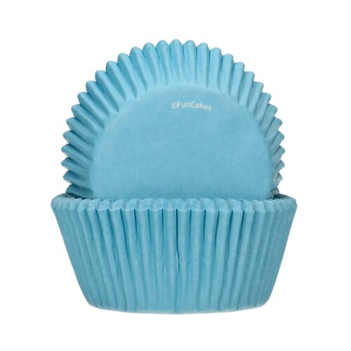FUNCAKES CUPCAKES EINWEGFORMEN - HELL BLAU