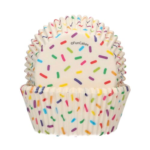 FUNCAKES CUPCAKES EINWEGFORMEN - SPRINKLES